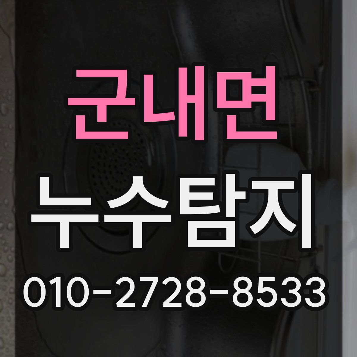 군내면 누수탐지