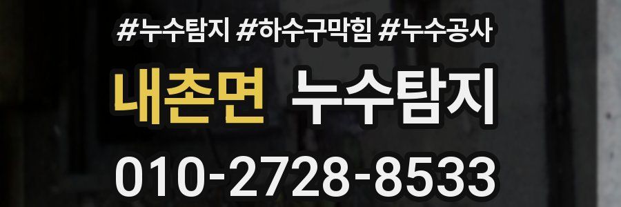 내촌면 누수탐지업체
