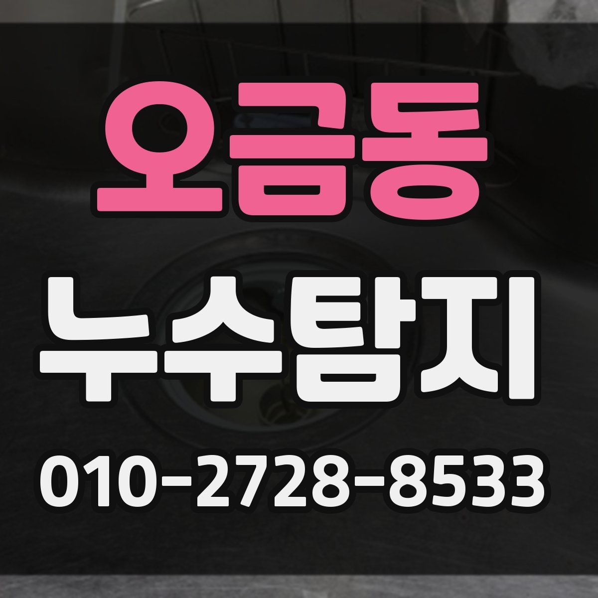 오금동 누수탐지