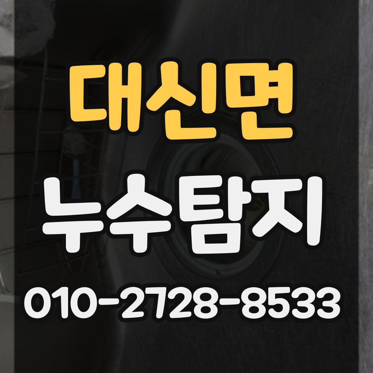 대신면 누수탐지