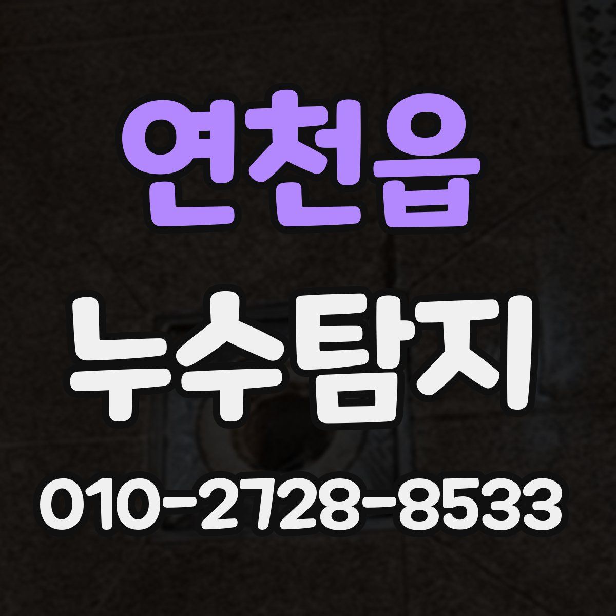 연천읍 누수탐지
