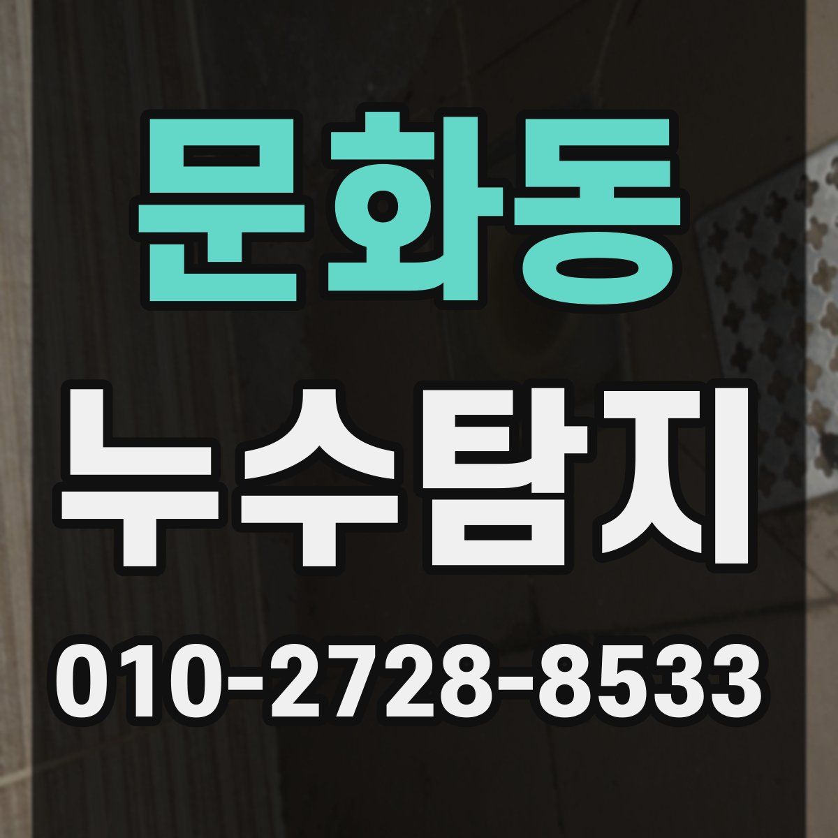 문화동 누수탐지
