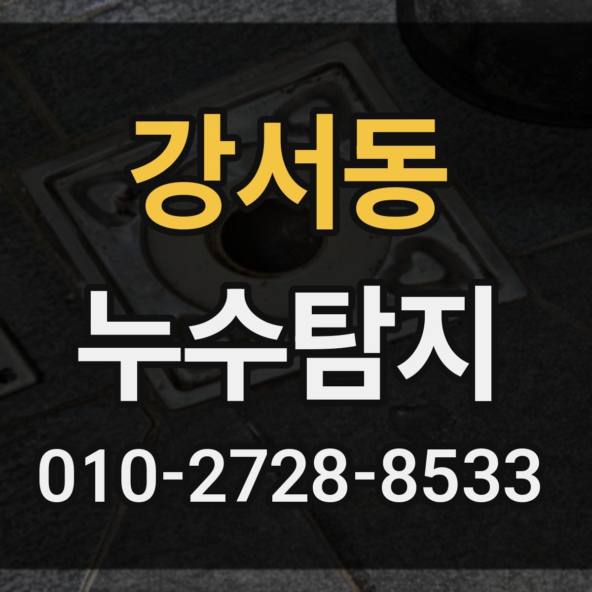 강서동 누수탐지