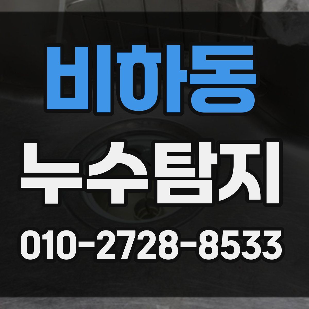비하동 누수탐지