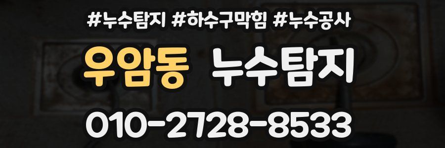 우암동 누수탐지업체