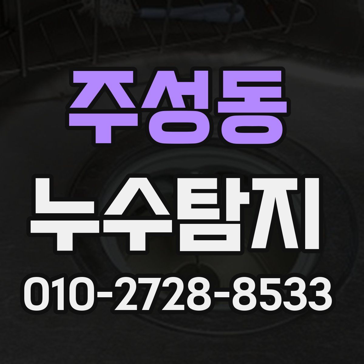 주성동 누수탐지