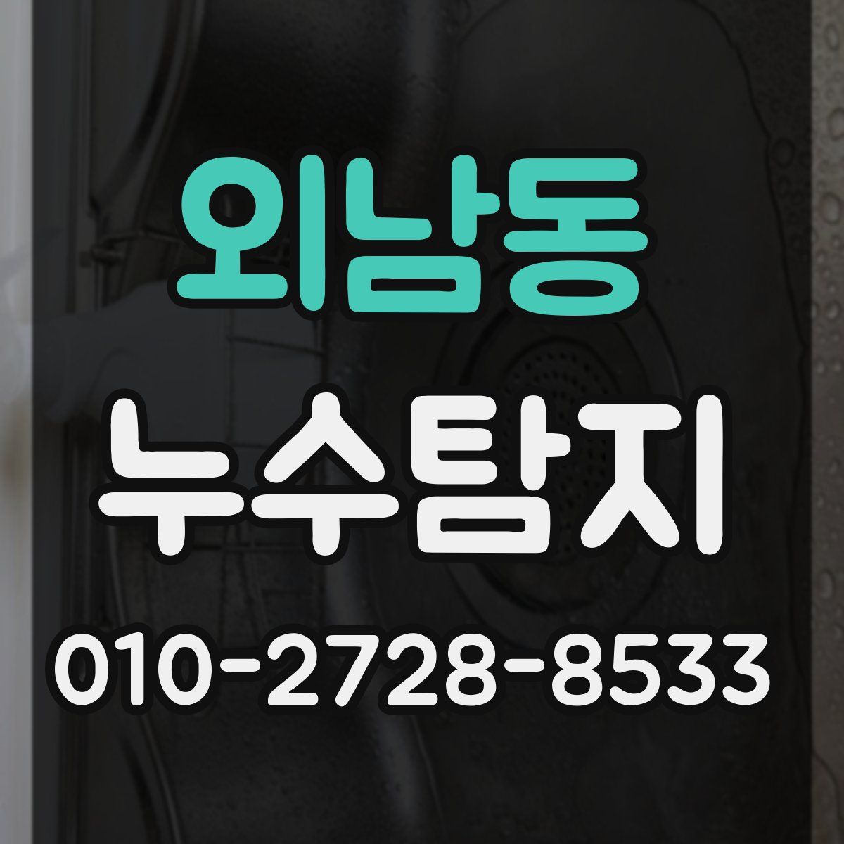 외남동 누수탐지