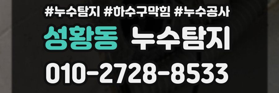 성황동 누수탐지업체
