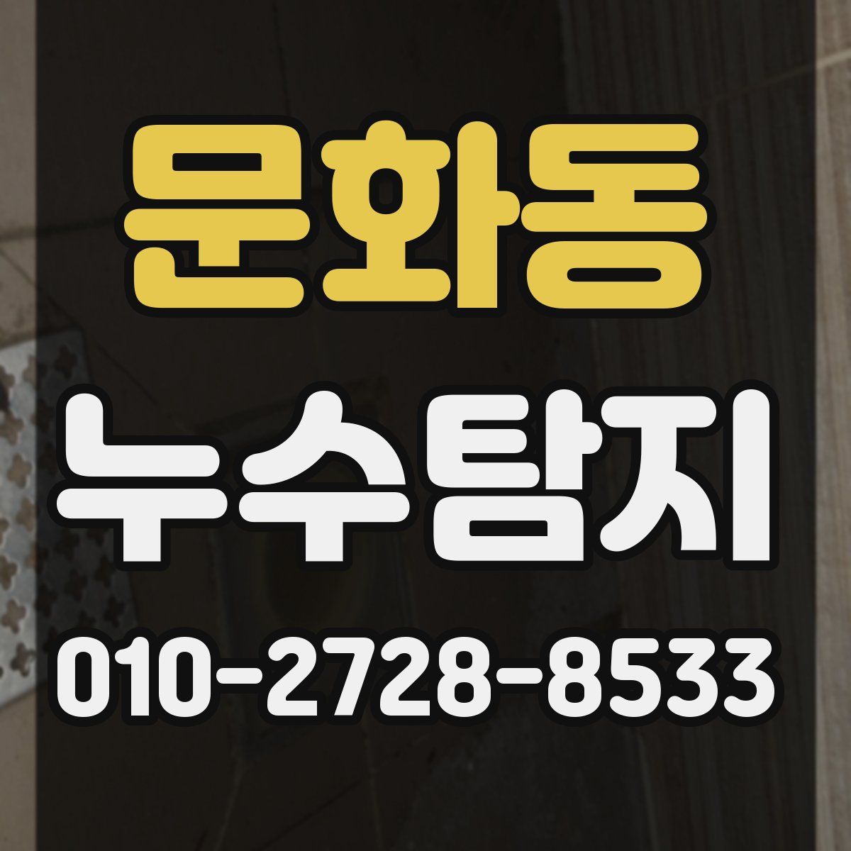 문화동 누수탐지