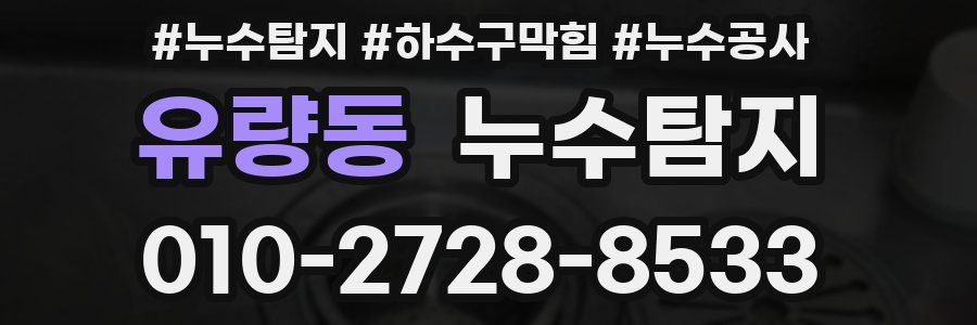 유량동 누수탐지업체