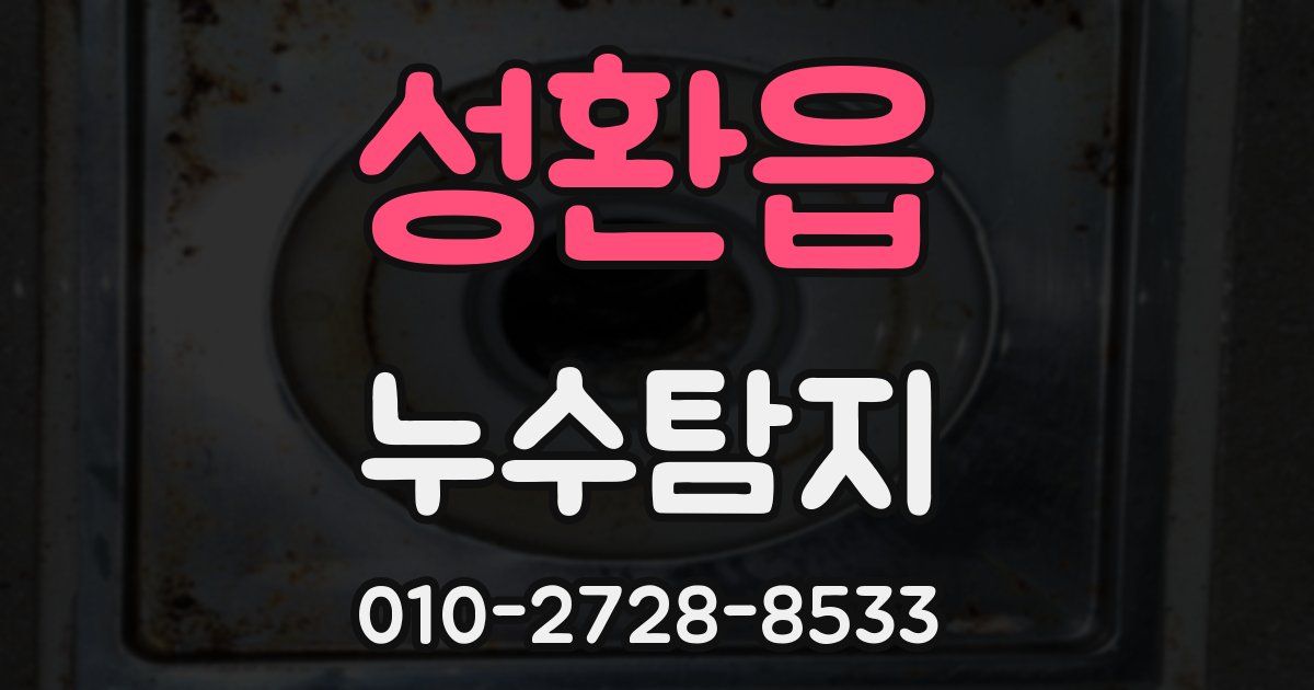 성환읍 누수공사