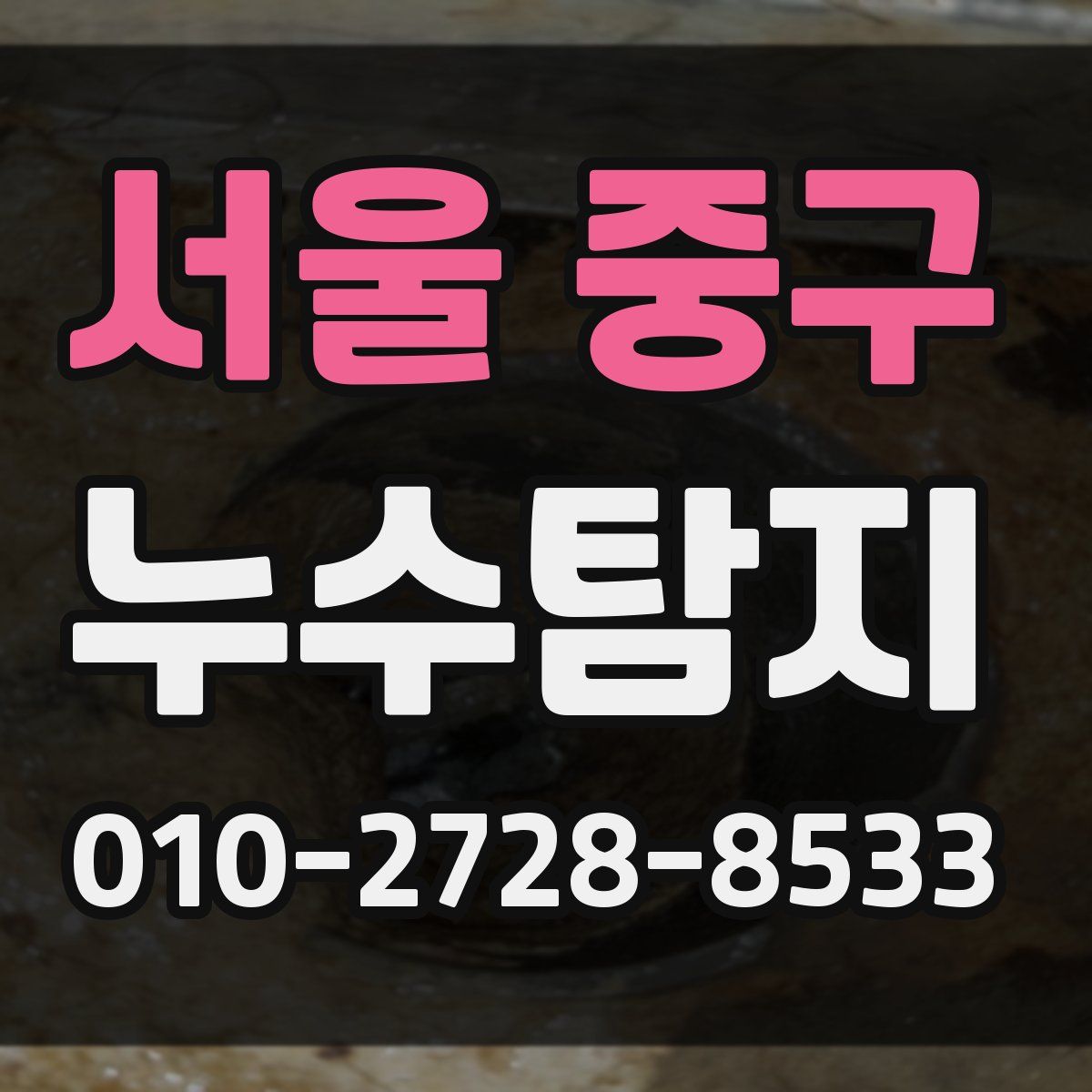 서울 중구 누수탐지
