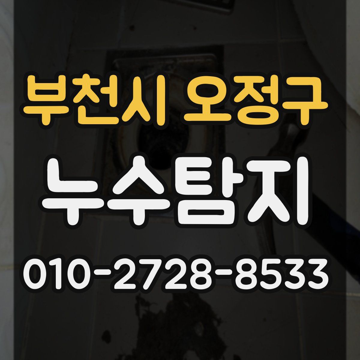 부천시 오정구 누수탐지