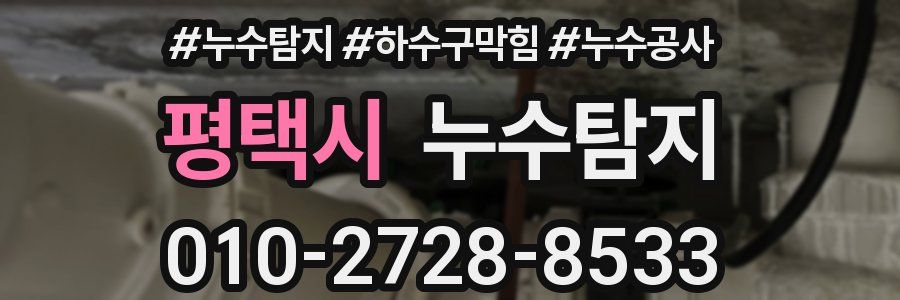 평택시 누수탐지업체