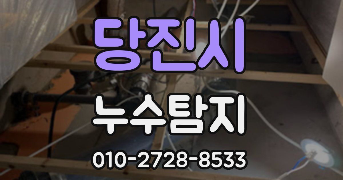 당진시 누수공사