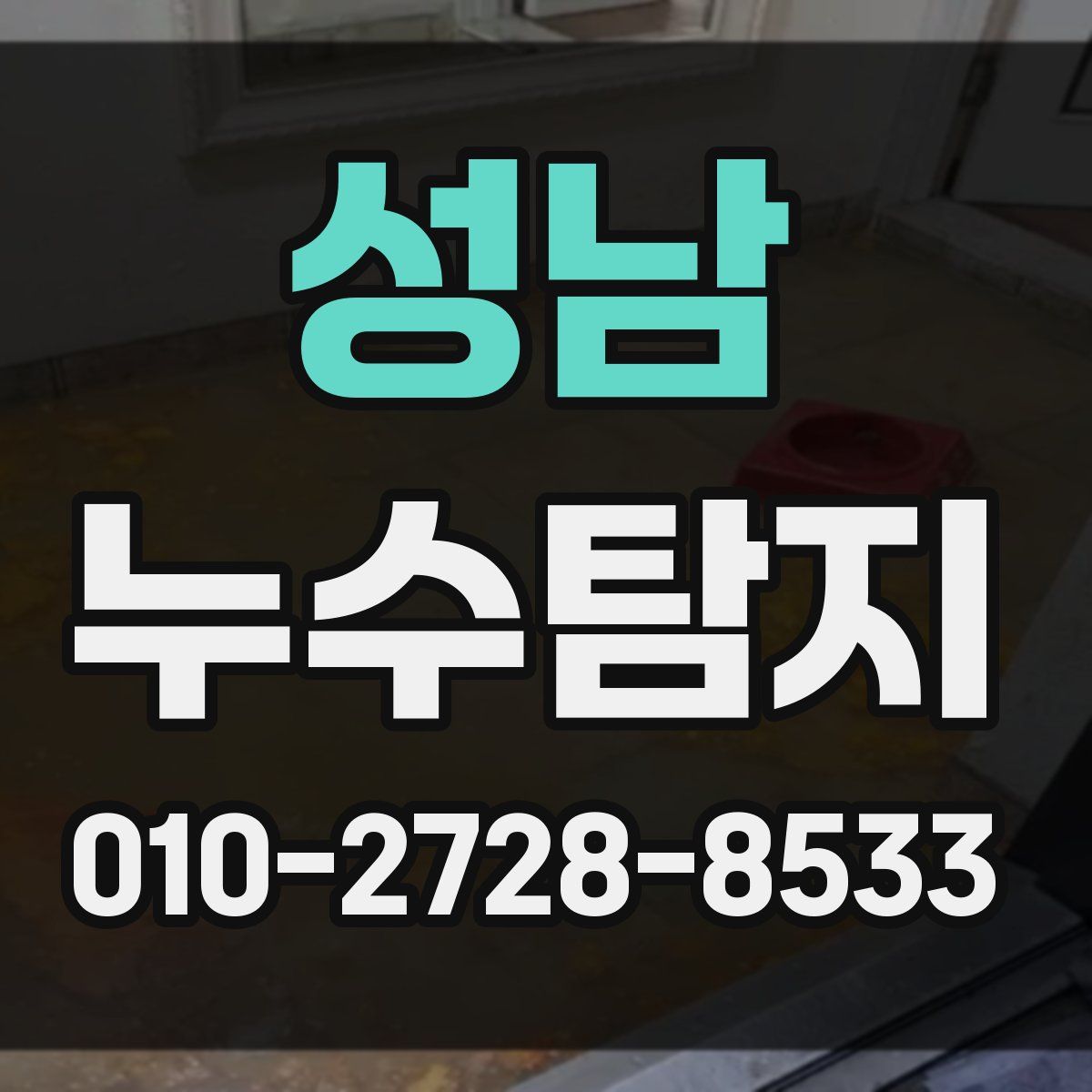 성남 누수탐지