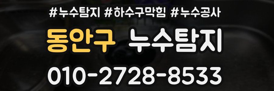 동안구 누수탐지업체