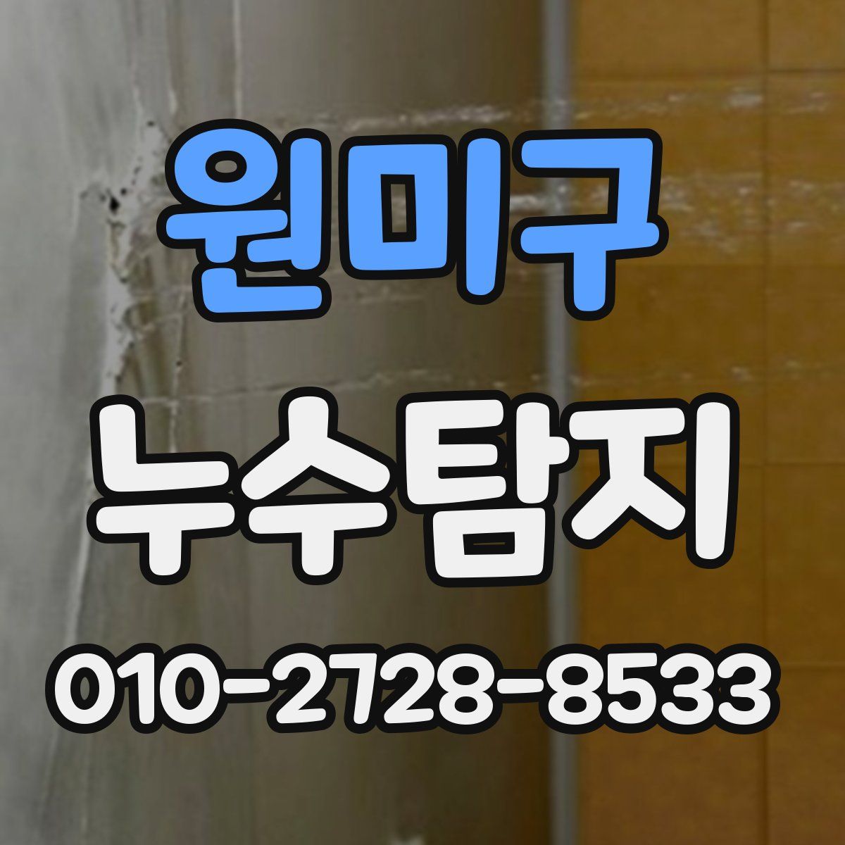 원미구 누수탐지