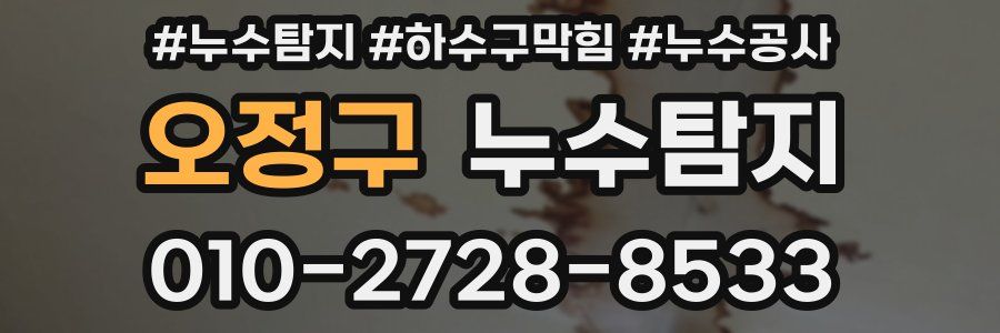 오정구 누수탐지업체