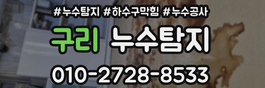 구리 누수탐지업체