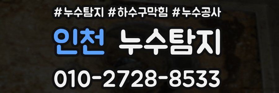 인천 누수탐지업체