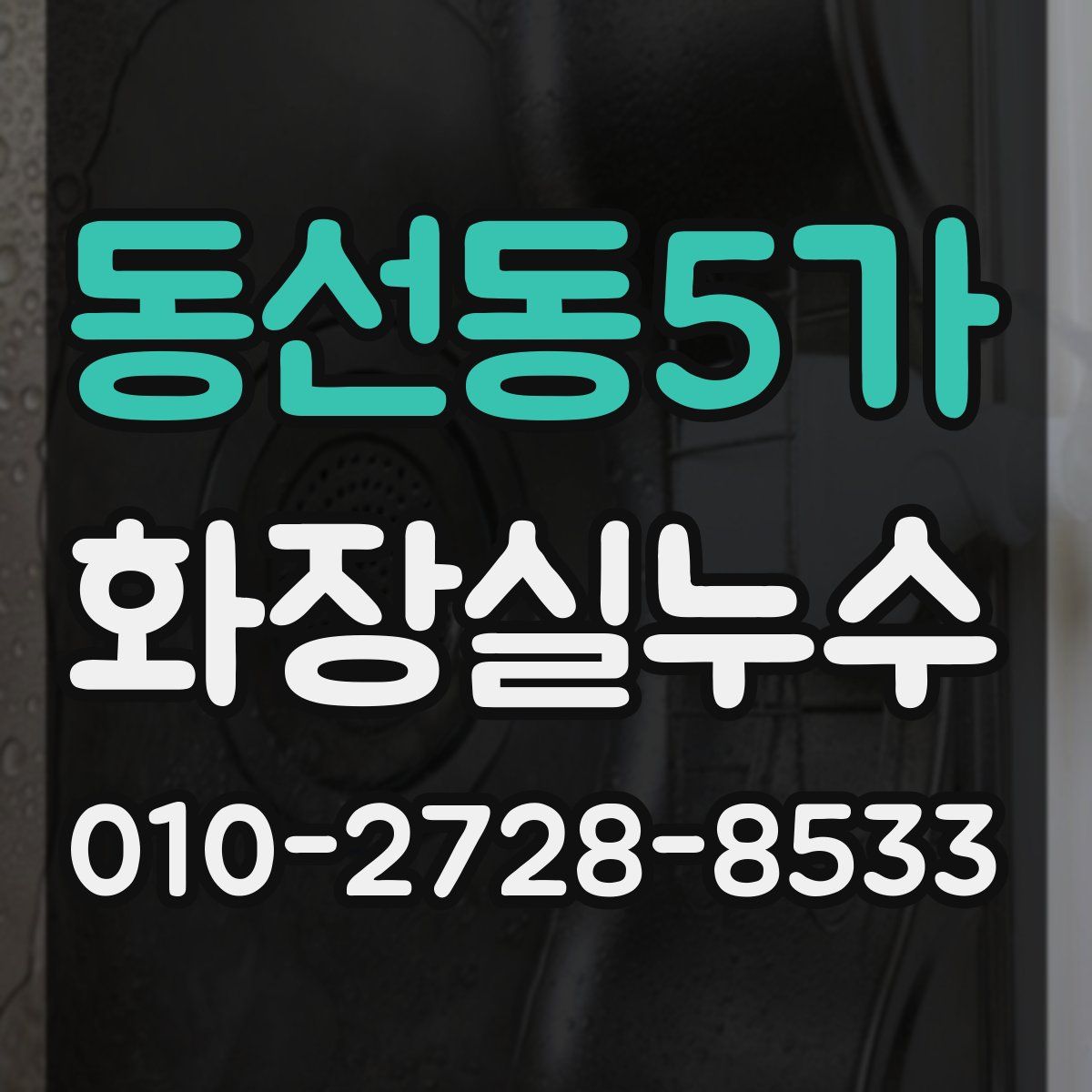 동선동5가 화장실누수탐지
