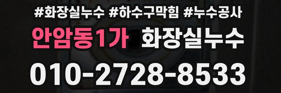 안암동1가 누수탐지