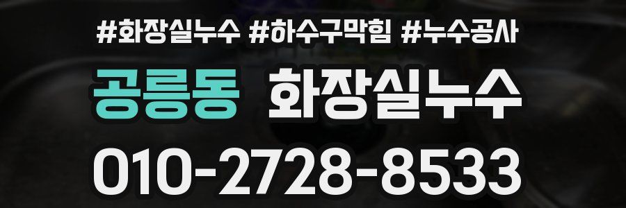공릉동 누수탐지