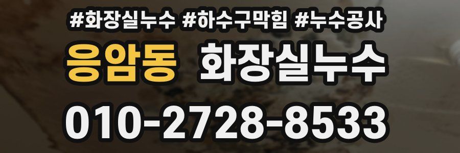 응암동 누수탐지