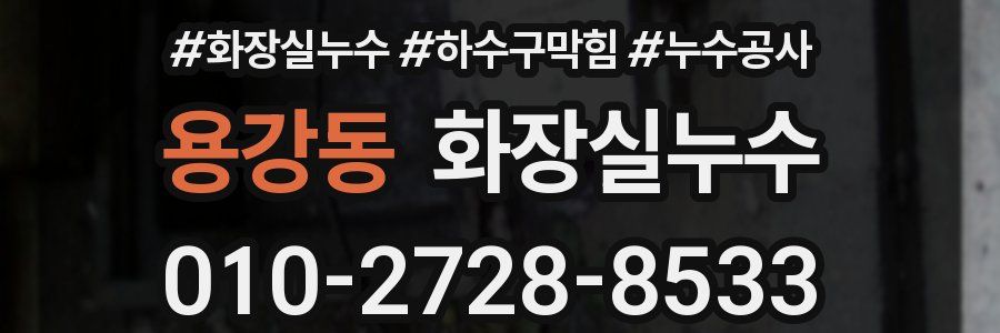용강동 누수탐지
