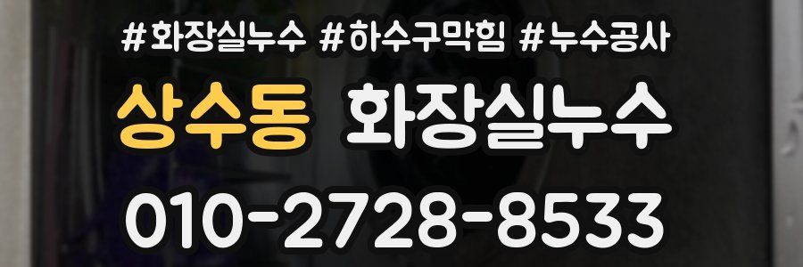 상수동 누수탐지