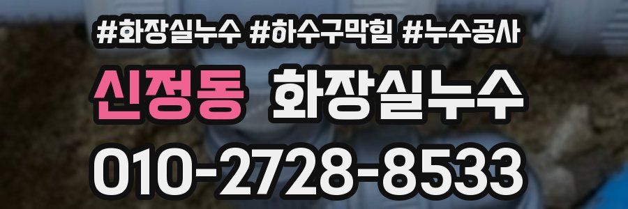 신정동 누수탐지