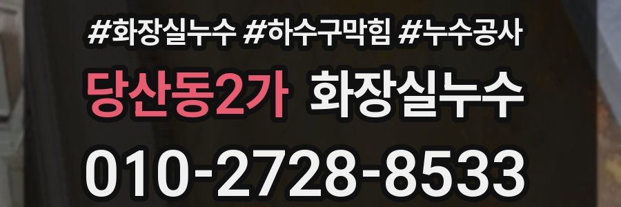 당산동2가 누수탐지