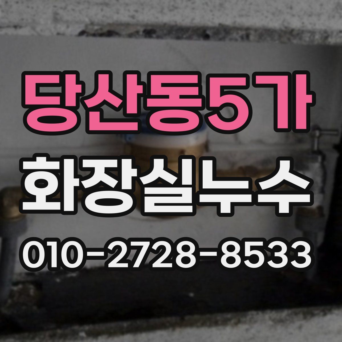 당산동5가 화장실누수탐지
