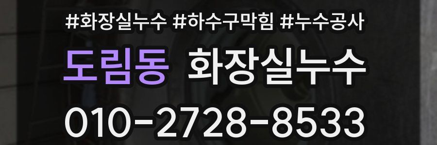 도림동 누수탐지