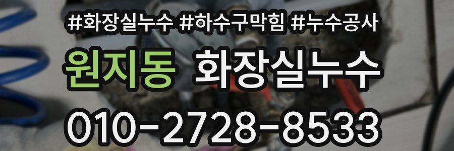 원지동 누수탐지