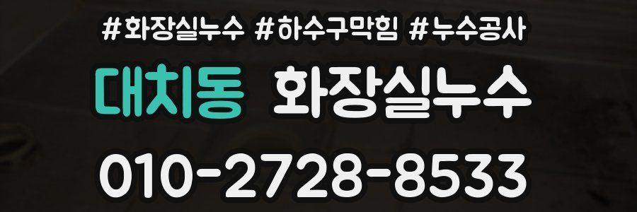 대치동 누수탐지