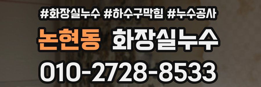 논현동 누수탐지