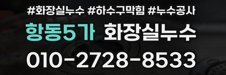 항동5가 누수탐지
