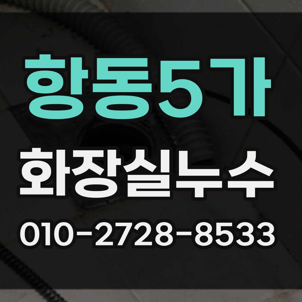 항동5가 화장실누수탐지