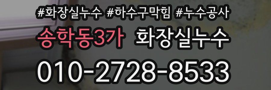 송학동3가 누수탐지