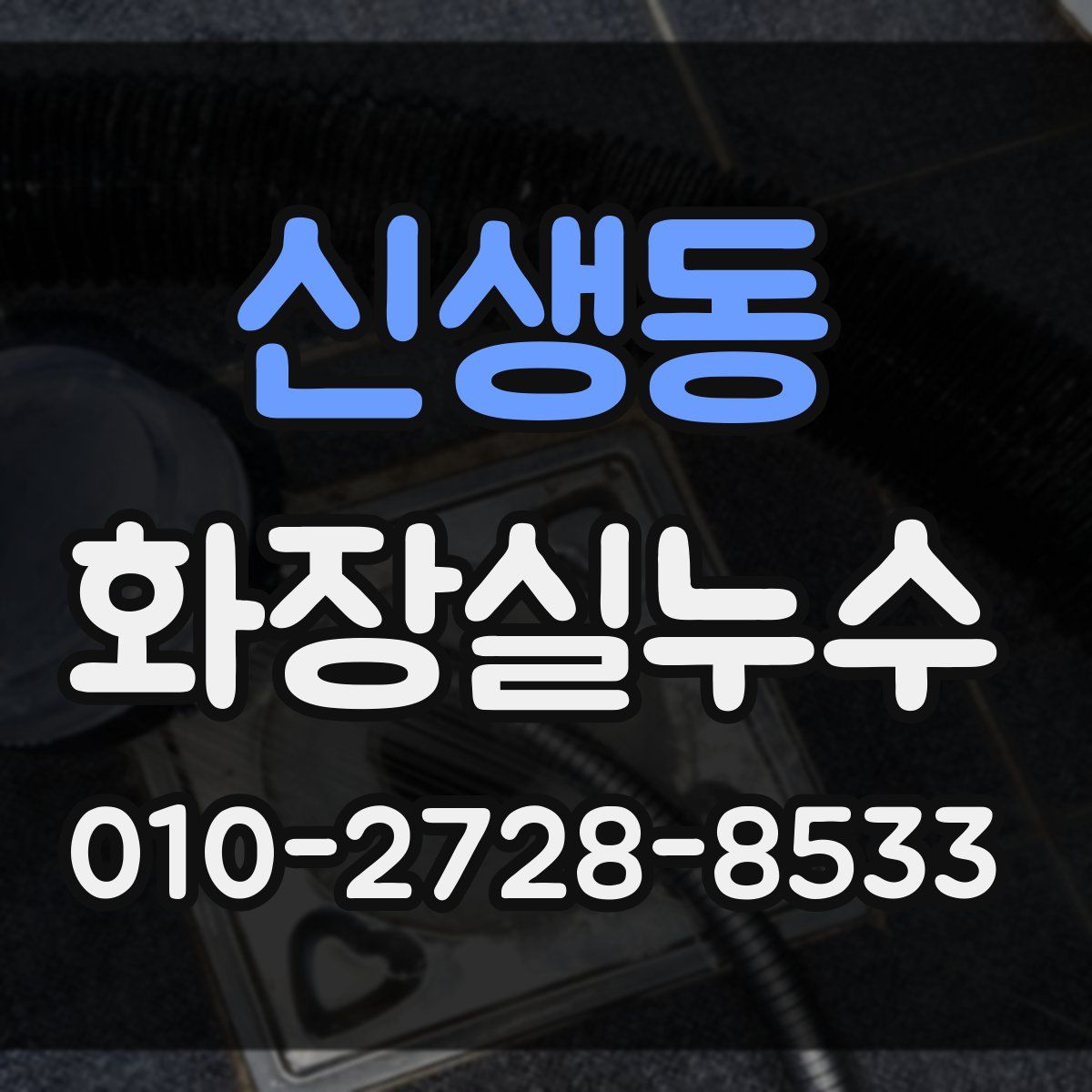 신생동 화장실누수탐지