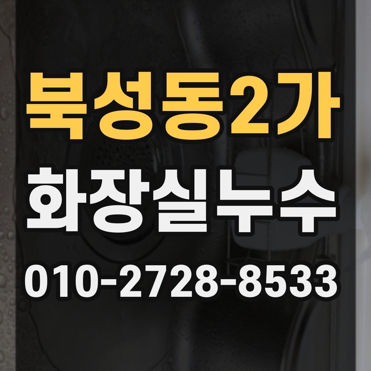 북성동2가 화장실누수탐지