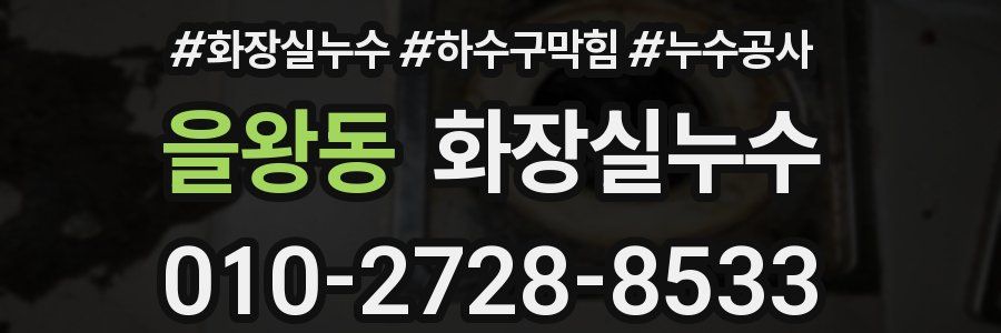 을왕동 누수탐지