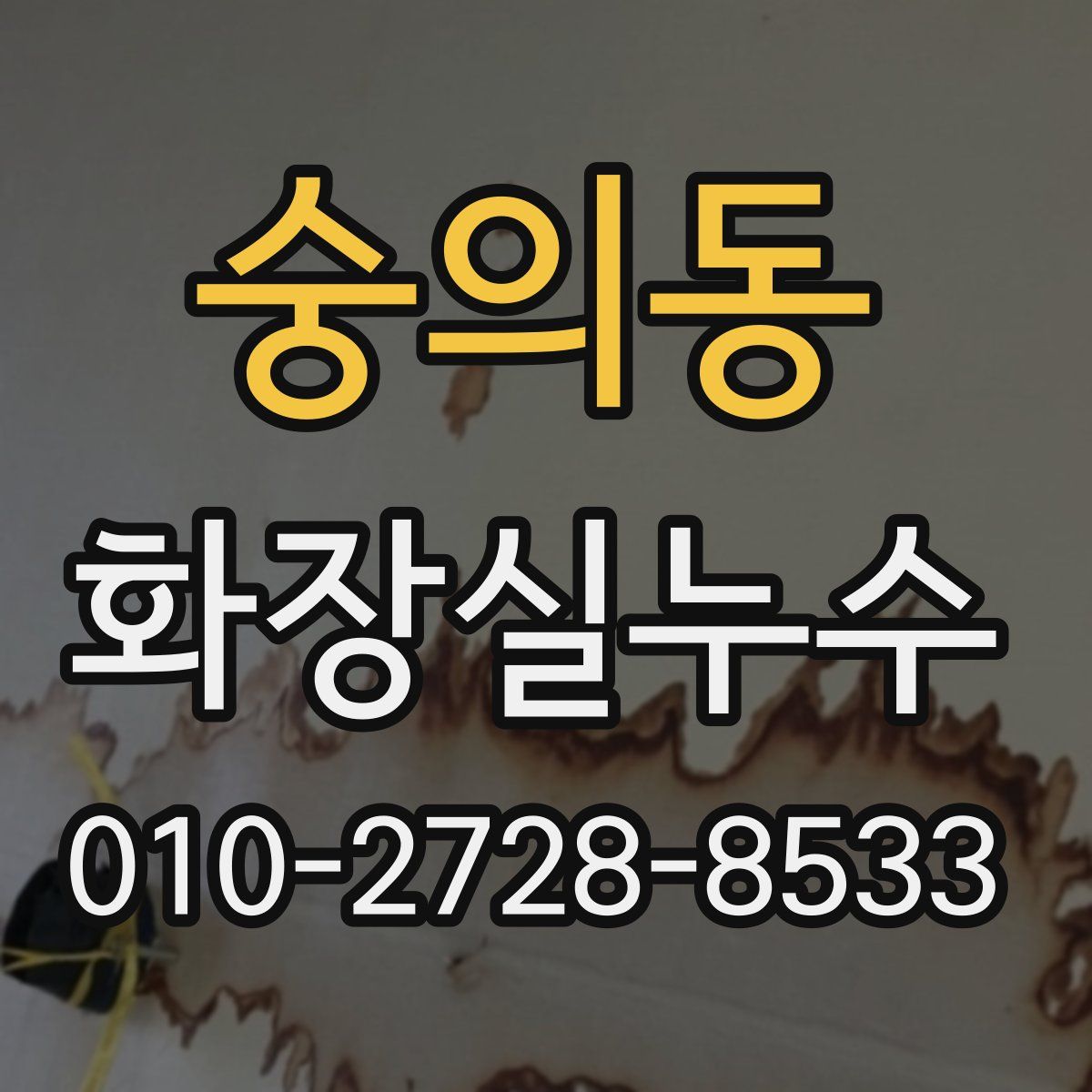숭의동 화장실누수탐지