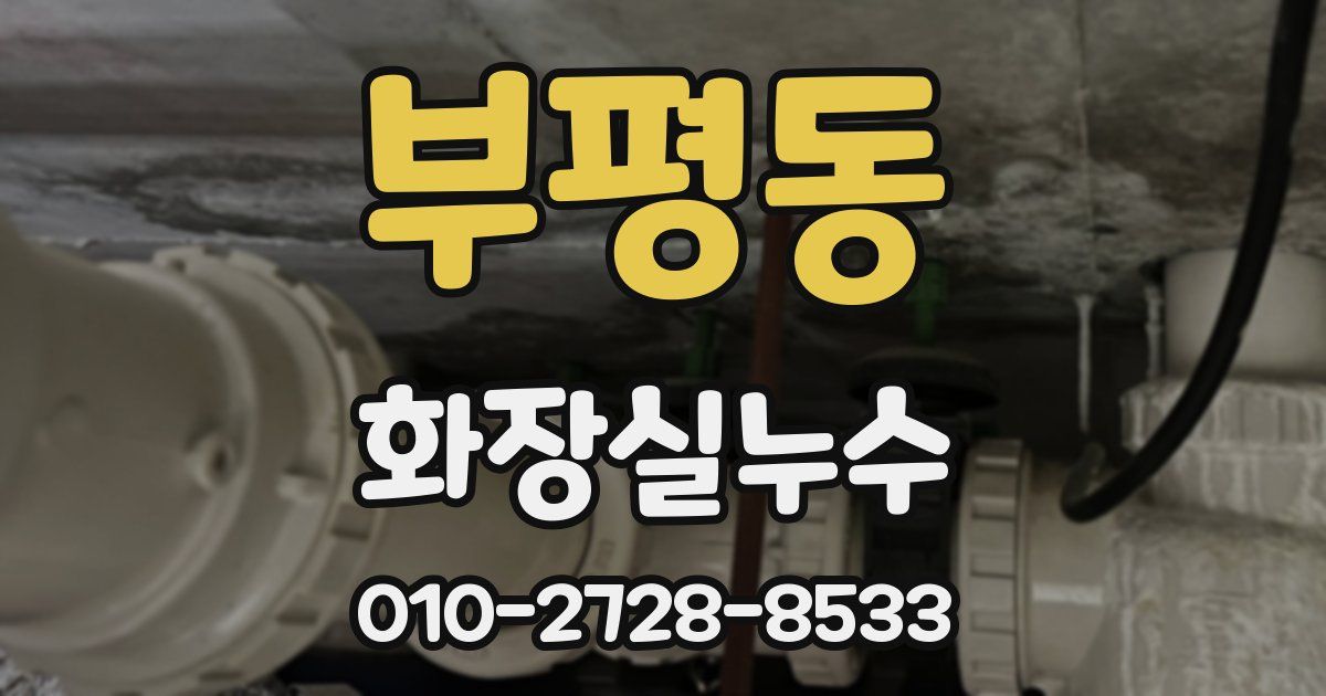 부평동 누수업체