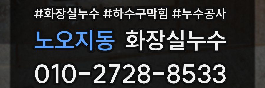 노오지동 누수탐지