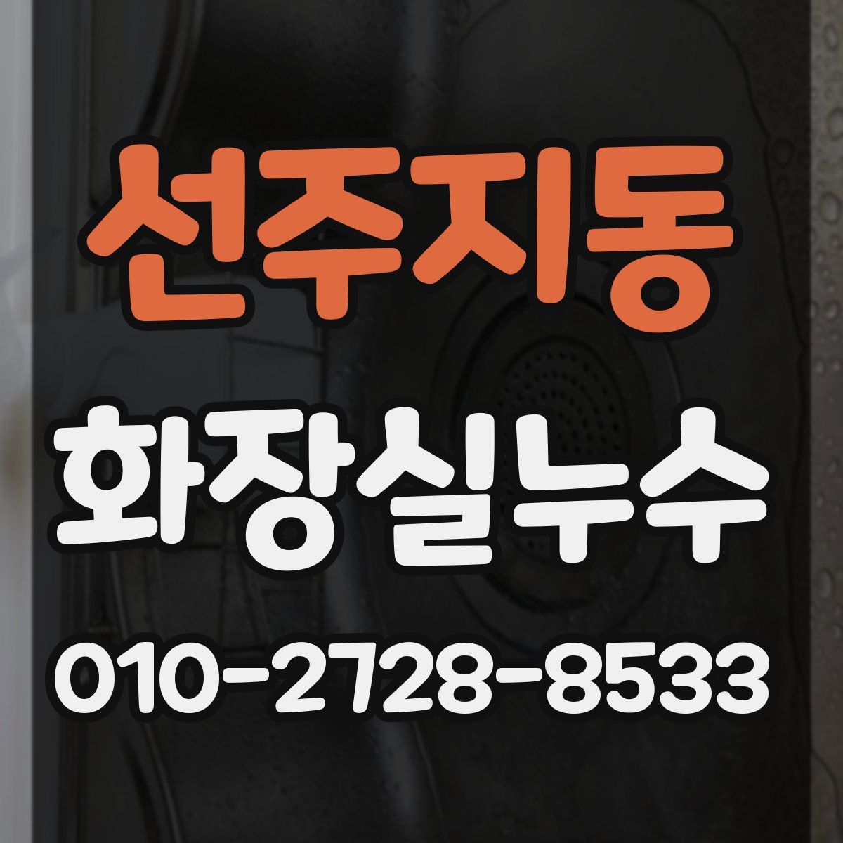 선주지동 화장실누수탐지