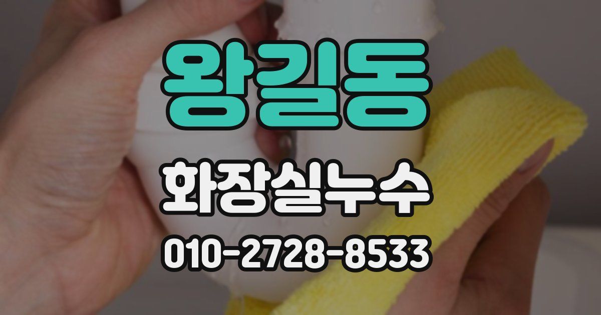 왕길동 누수업체