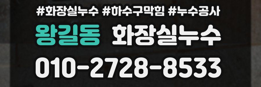 왕길동 누수탐지